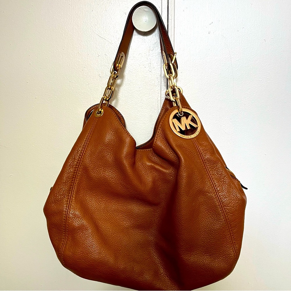 Michael Kors Tan Hobo Bag